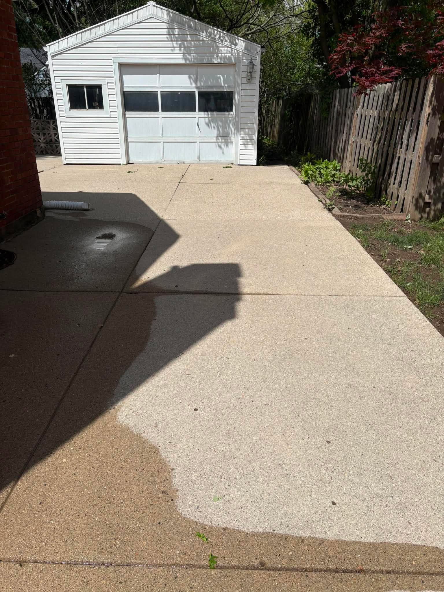 Brick Walkway Cleaning