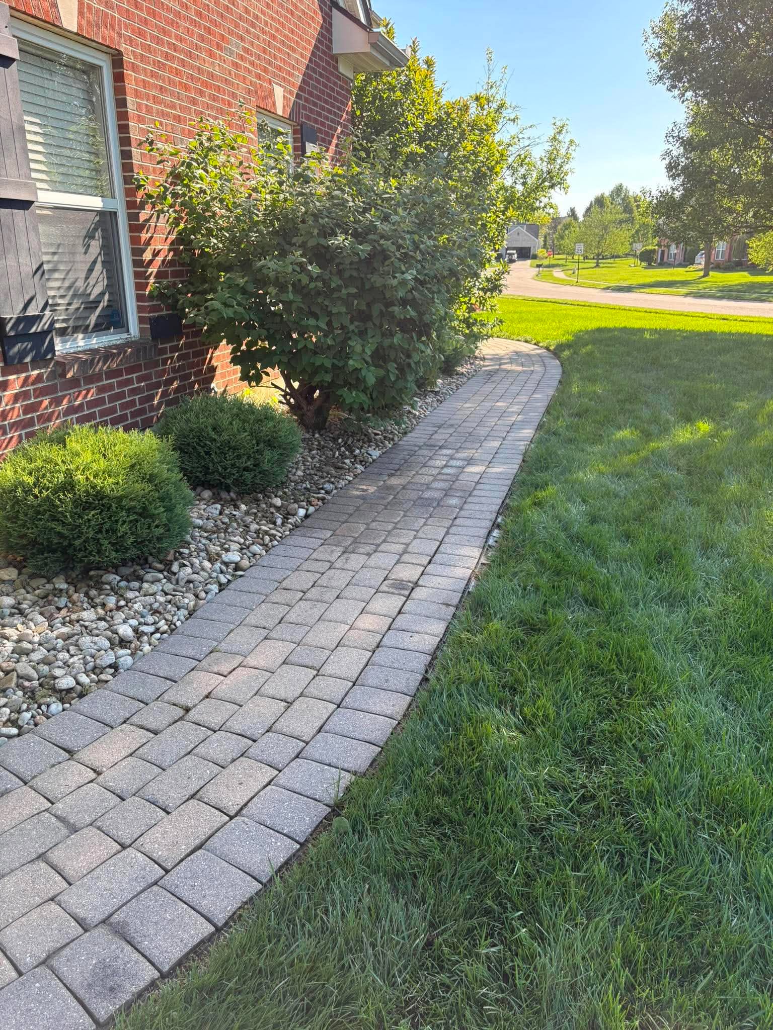 Paver Walkway Refresh